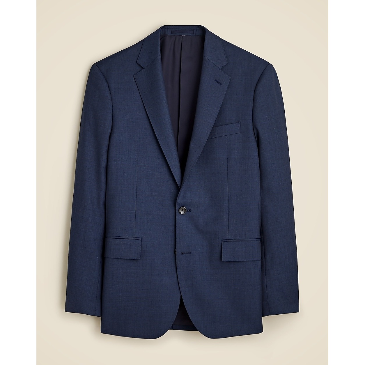 J.Crew Ludlow Slim-Fit Suit Jacket Italian Worsted Wool 44/R Mariner Blue Nwt